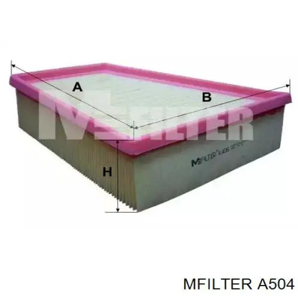 Воздушный фильтр A504 Mfilter