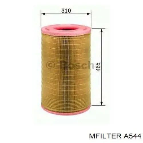 A544 Mfilter воздушный фильтр
