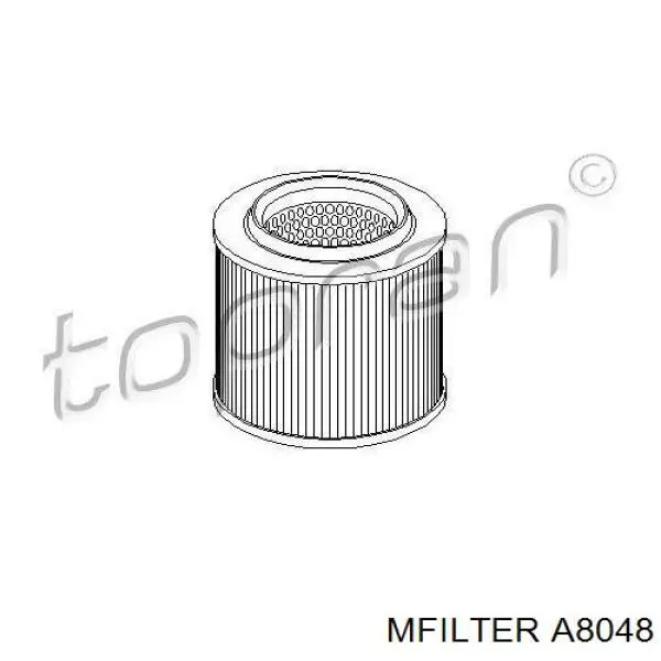 Воздушный фильтр A8048 Mfilter