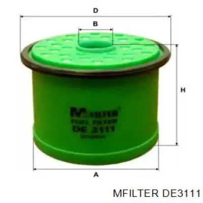 DE3111 Mfilter топливный фильтр