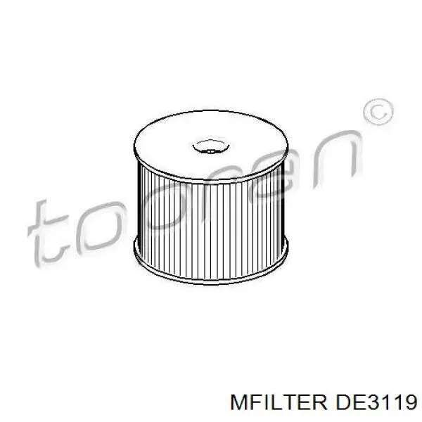 Фильтр тонкой очистки топлива Mfilter DE3119 цена, от 7.58 USD