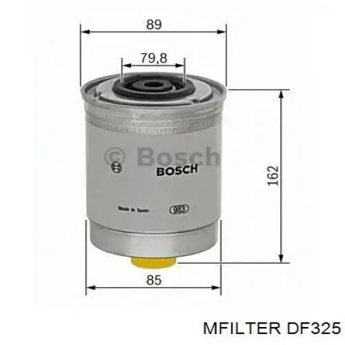 Топливный фильтр DF325 Mfilter