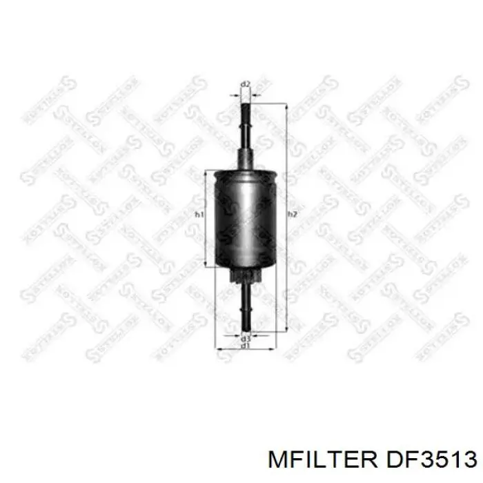 Купить DF3513 Mfilter Фильтр-отстойник топлива грубой очистки