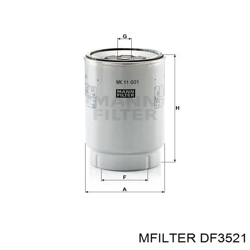 FC429D Shafer топливный фильтр