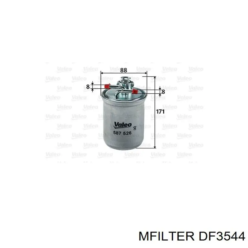 Filtro combustible DF3544 Mfilter