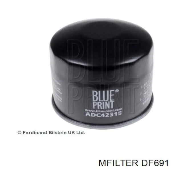 Фильтр тонкой очистки топлива Mfilter DF691 цена, от 6.62 USD