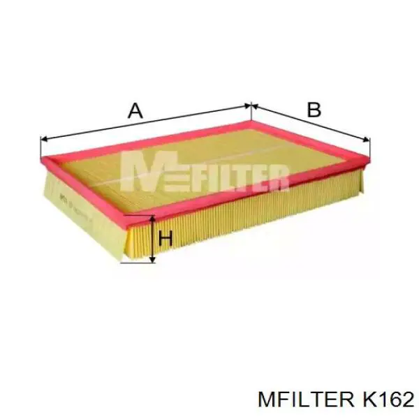 Купить K162 Mfilter Автомобильный фильтр воздуха