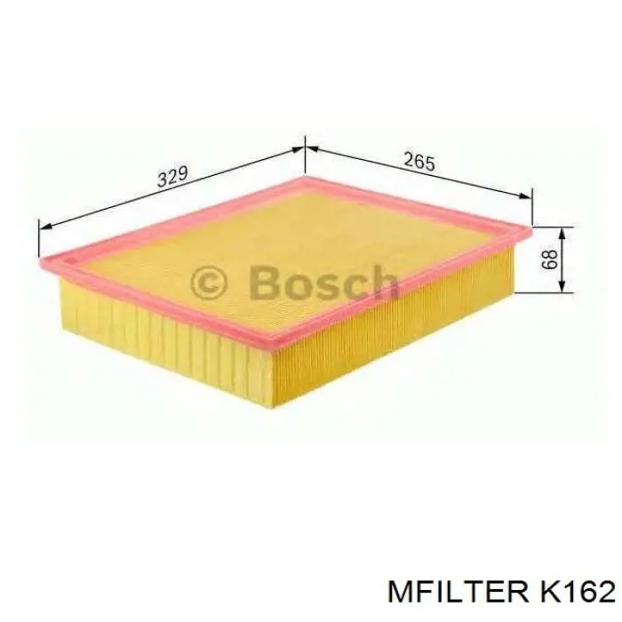 Элемент воздушного фильтра Mfilter K162 цена, от 7.43 USD