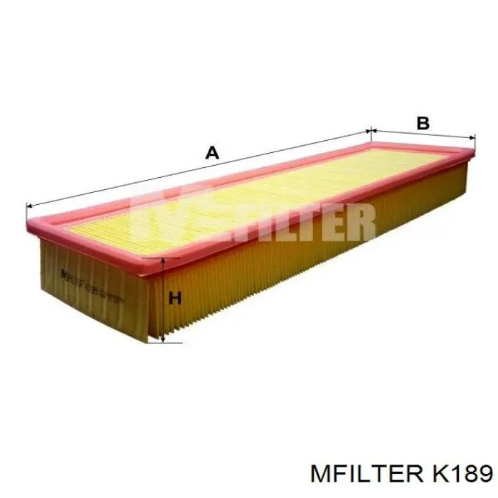 K189 Mfilter Воздушный фильтр двигателя