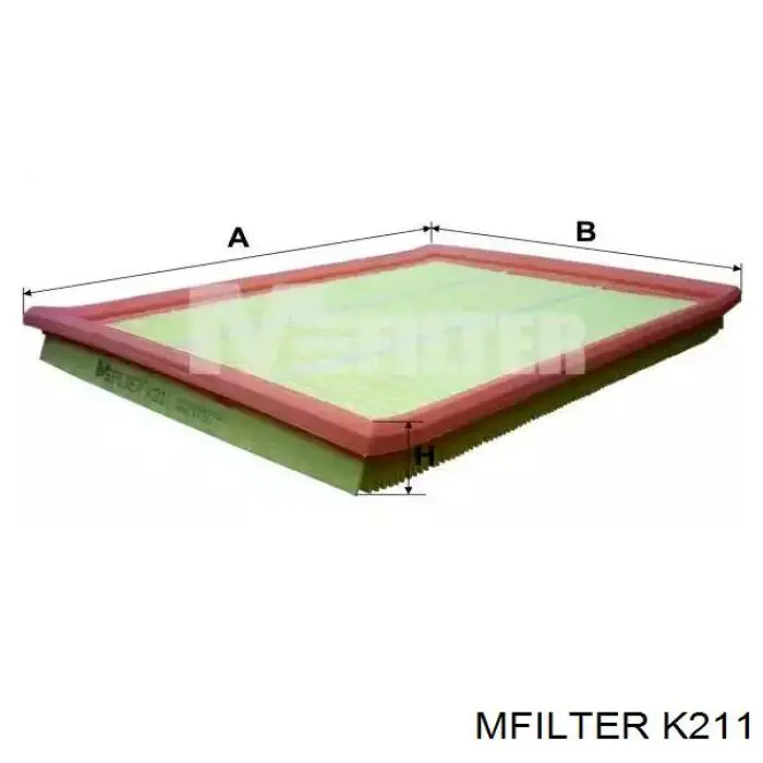 K211 Mfilter воздушный фильтр