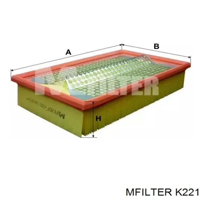 K221 Mfilter воздушный фильтр