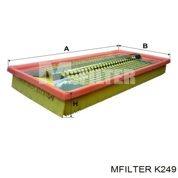 K249 Mfilter воздушный фильтр