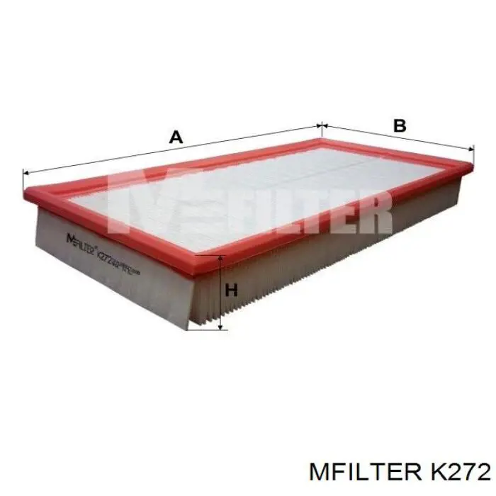 Купить K272 Mfilter Автомобильный фильтр воздуха