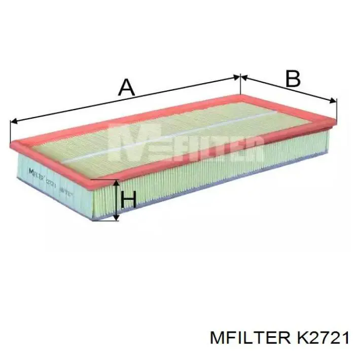 K2721 Mfilter воздушный фильтр