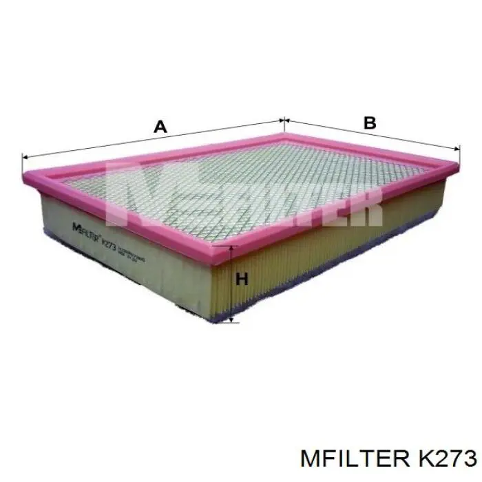 K273 Mfilter воздушный фильтр