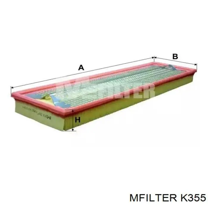 K355 Mfilter Воздушный фильтр двигателя
