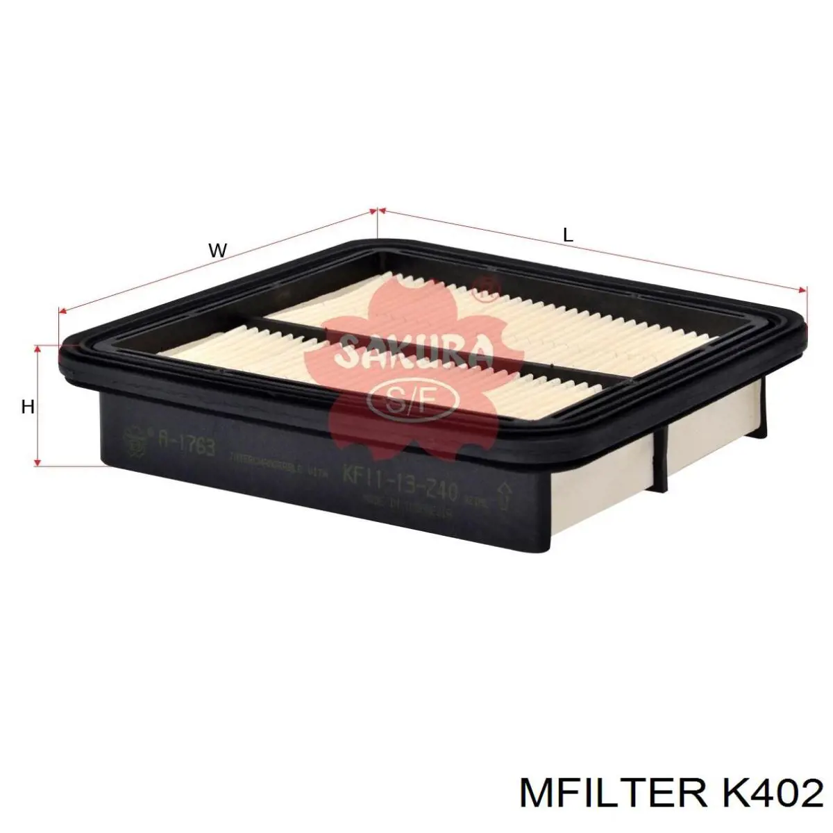 Фильтр воздушный Mfilter K402