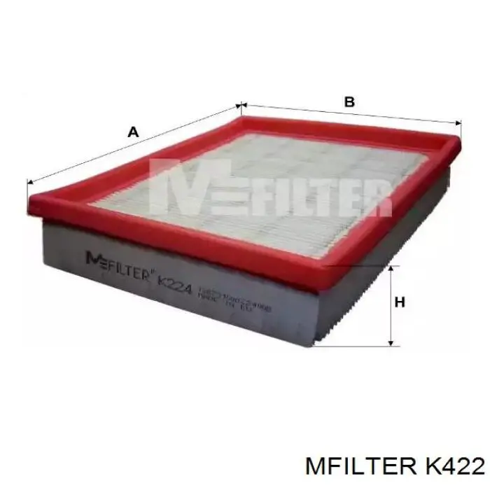 Фильтр воздушный Mahle Original LX645