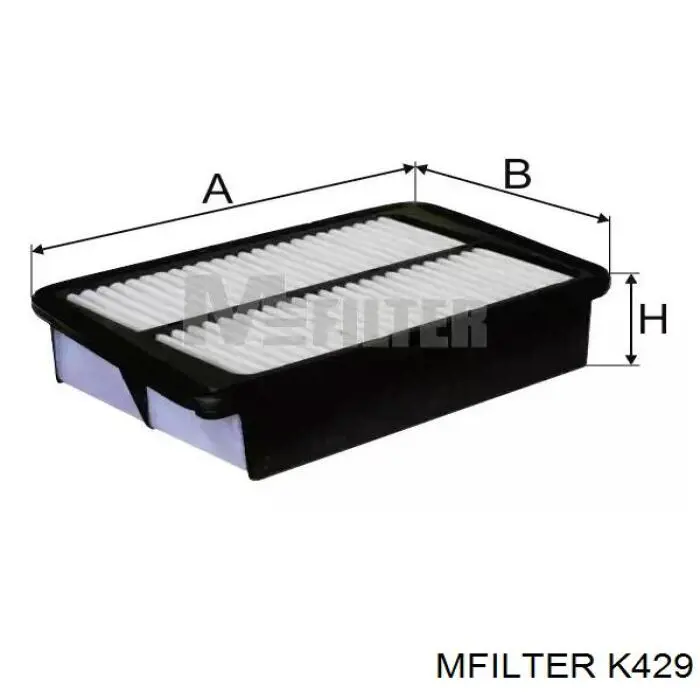 Элемент воздушного фильтра Mfilter K429 цена, от 6.13 USD