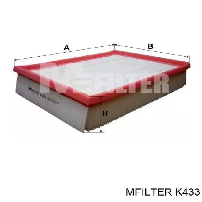 K433 Mfilter воздушный фильтр