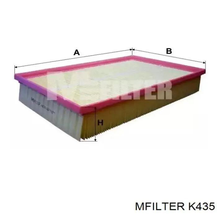 K435 Mfilter воздушный фильтр