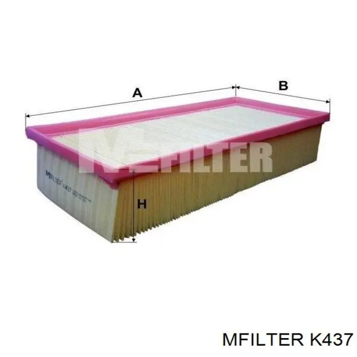K437 Mfilter воздушный фильтр