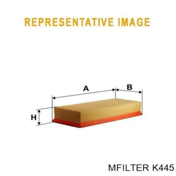 Купить K445 Mfilter Автомобильный фильтр воздуха