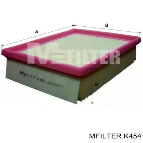Купить K454 Mfilter Автомобильный фильтр воздуха