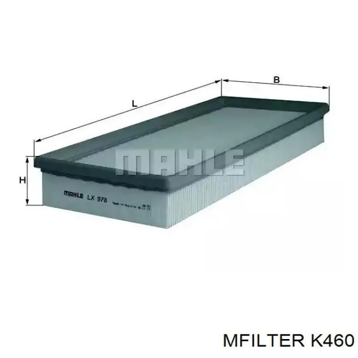 Купить K460 Mfilter Автомобильный фильтр воздуха