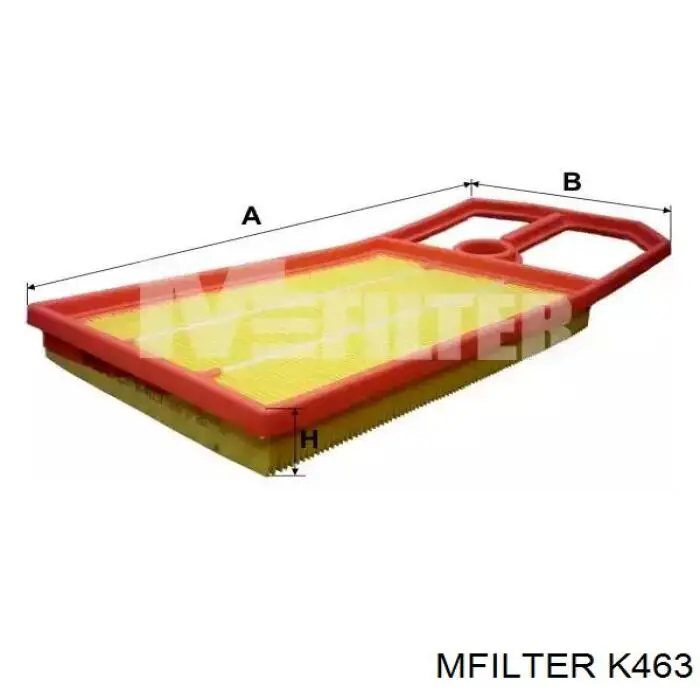 Воздушный фильтр K463 Mfilter