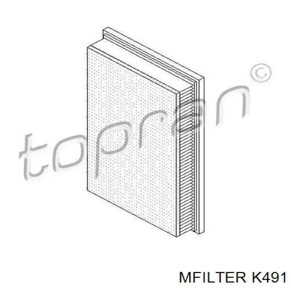 Элемент воздушного фильтра Mfilter K491 цена, от 6.92 USD