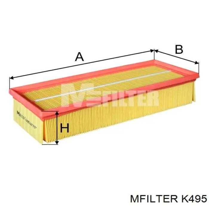 Элемент воздушного фильтра Mfilter K495 цена, от 6.78 USD