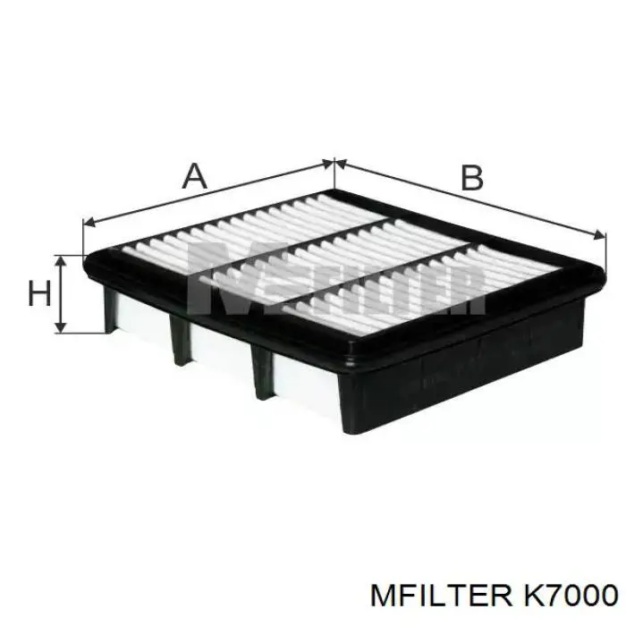 K7000 Mfilter воздушный фильтр