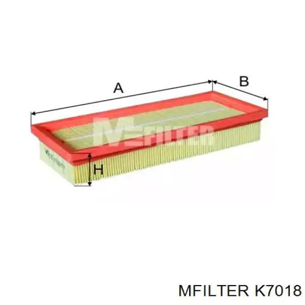 K7018 Mfilter воздушный фильтр