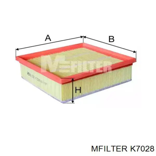 Купить K7028 Mfilter Автомобильный фильтр воздуха