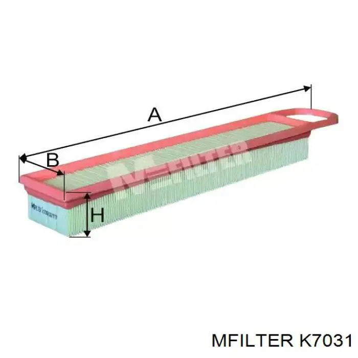 Воздушный фильтр K7031 Mfilter