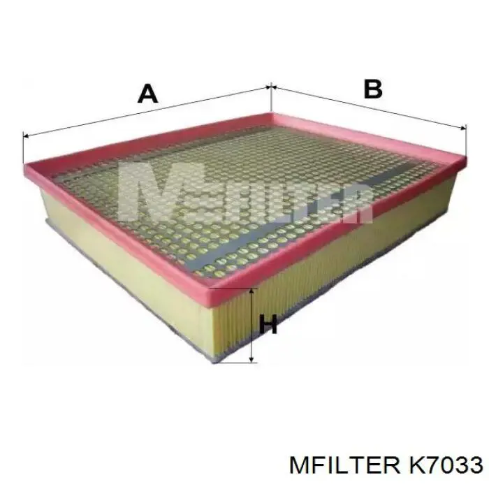 Воздушный фильтр K7033 Mfilter