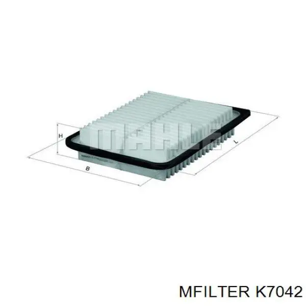 Элемент воздушного фильтра Mfilter K7042 цена, от 4.24 USD