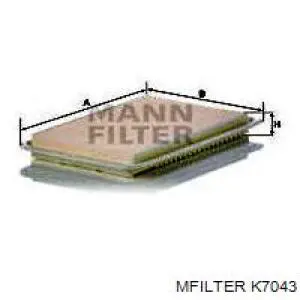 Фильтр воздушный Mfilter K7043