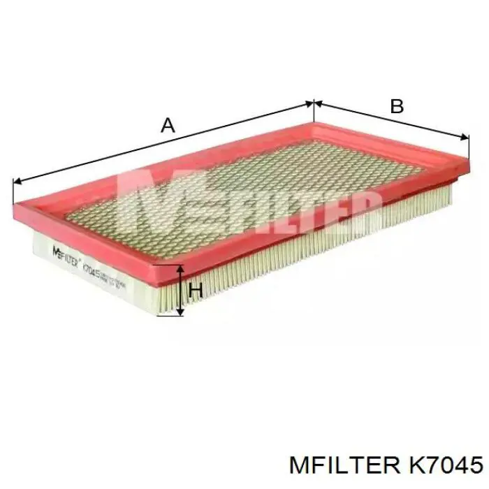 Воздушный фильтр K7045 Mfilter