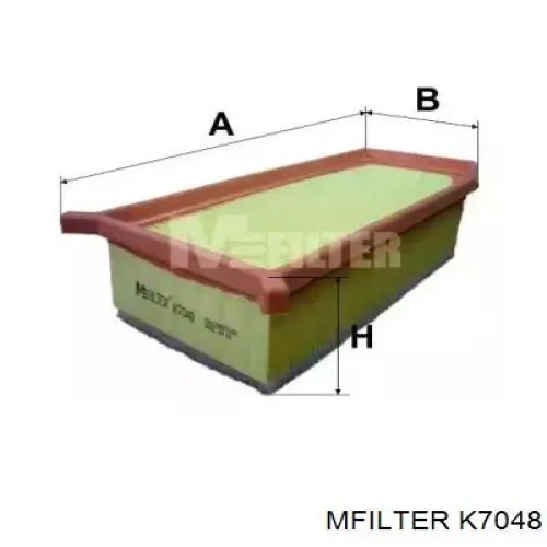 Фильтр воздушный Mfilter K7048