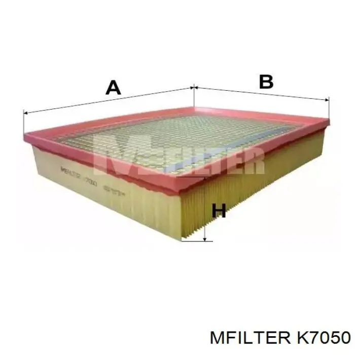 Воздушный фильтр K7050 Mfilter