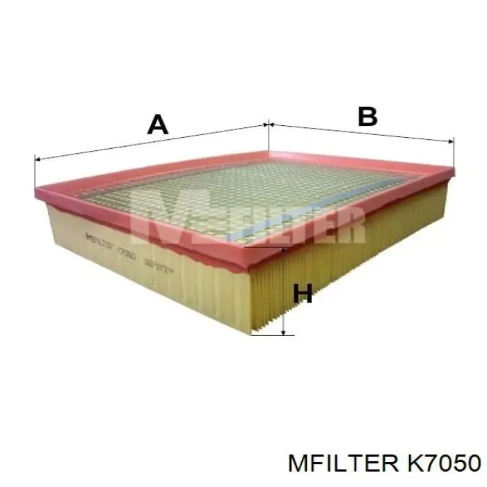 Купить K7050 Mfilter Автомобильный фильтр воздуха