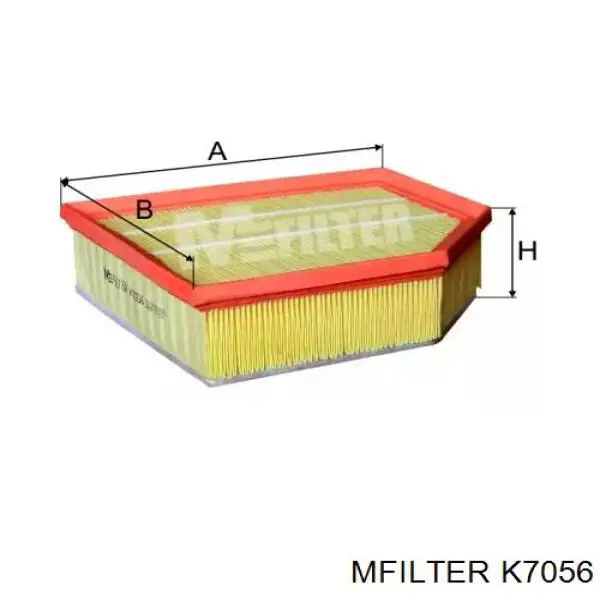 Воздушный фильтр K7056 Mfilter