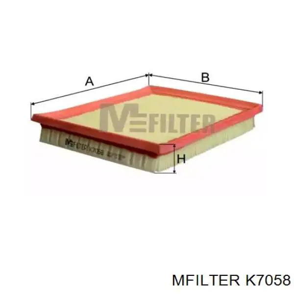 K7058 Mfilter воздушный фильтр