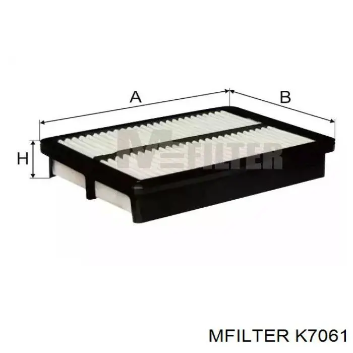 Воздушный фильтр K7061 Mfilter