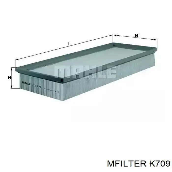 Купить K709 Mfilter Автомобильный фильтр воздуха