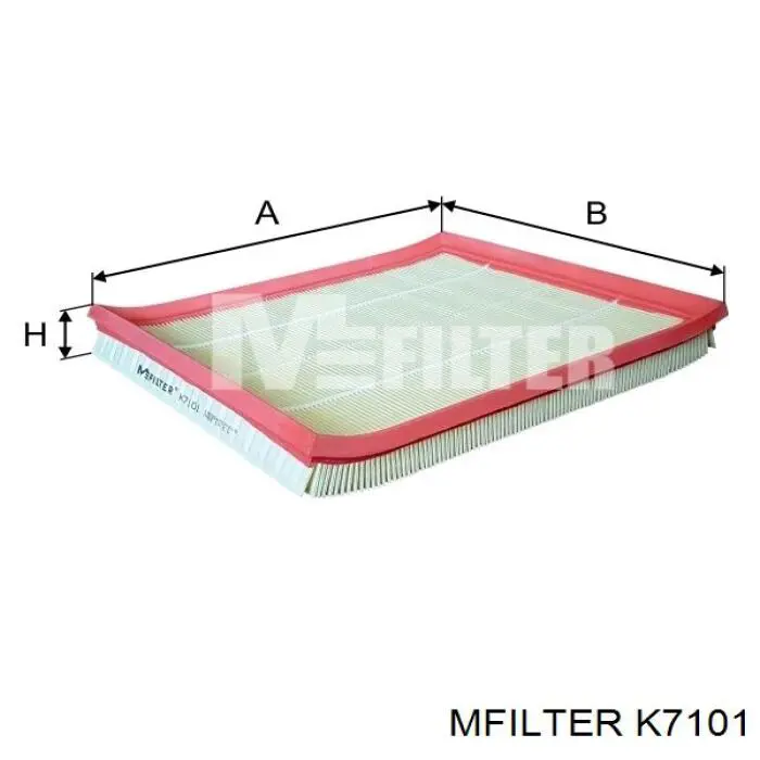 Воздушный фильтр K7101 Mfilter