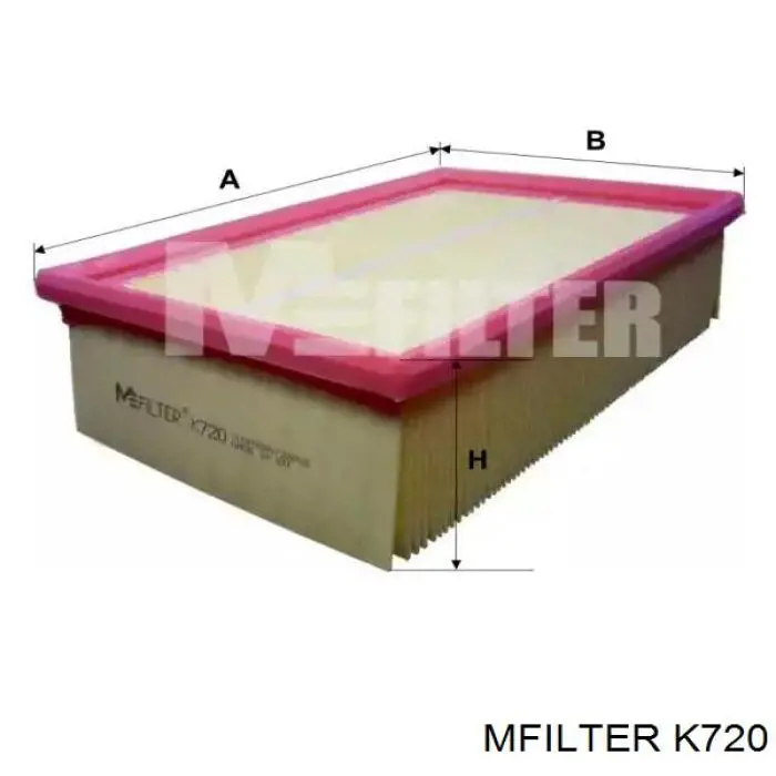 K720 Mfilter воздушный фильтр