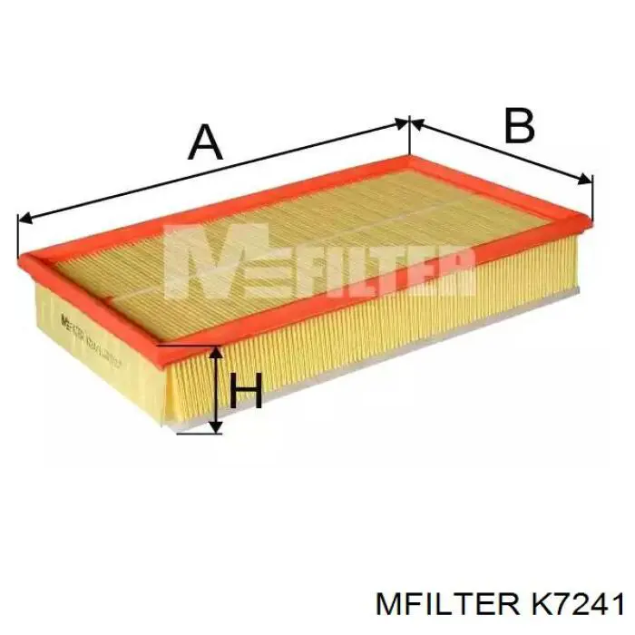 Воздушный фильтр K7241 Mfilter